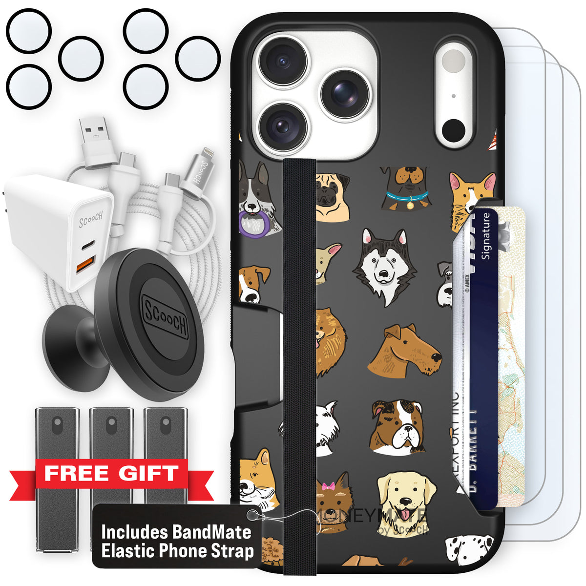 Moneymate Dog Squad for iPhone 18 Pro Max — Ultimate Bundle