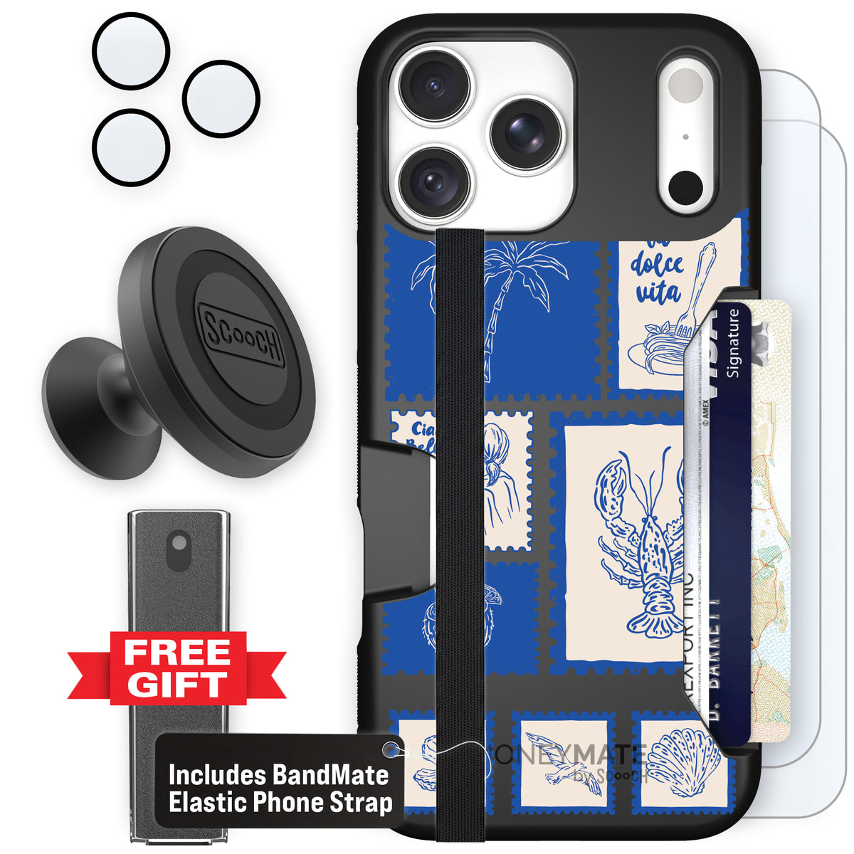 Moneymate Euro Summer for iPhone 18 Pro Max — Defender Bundle