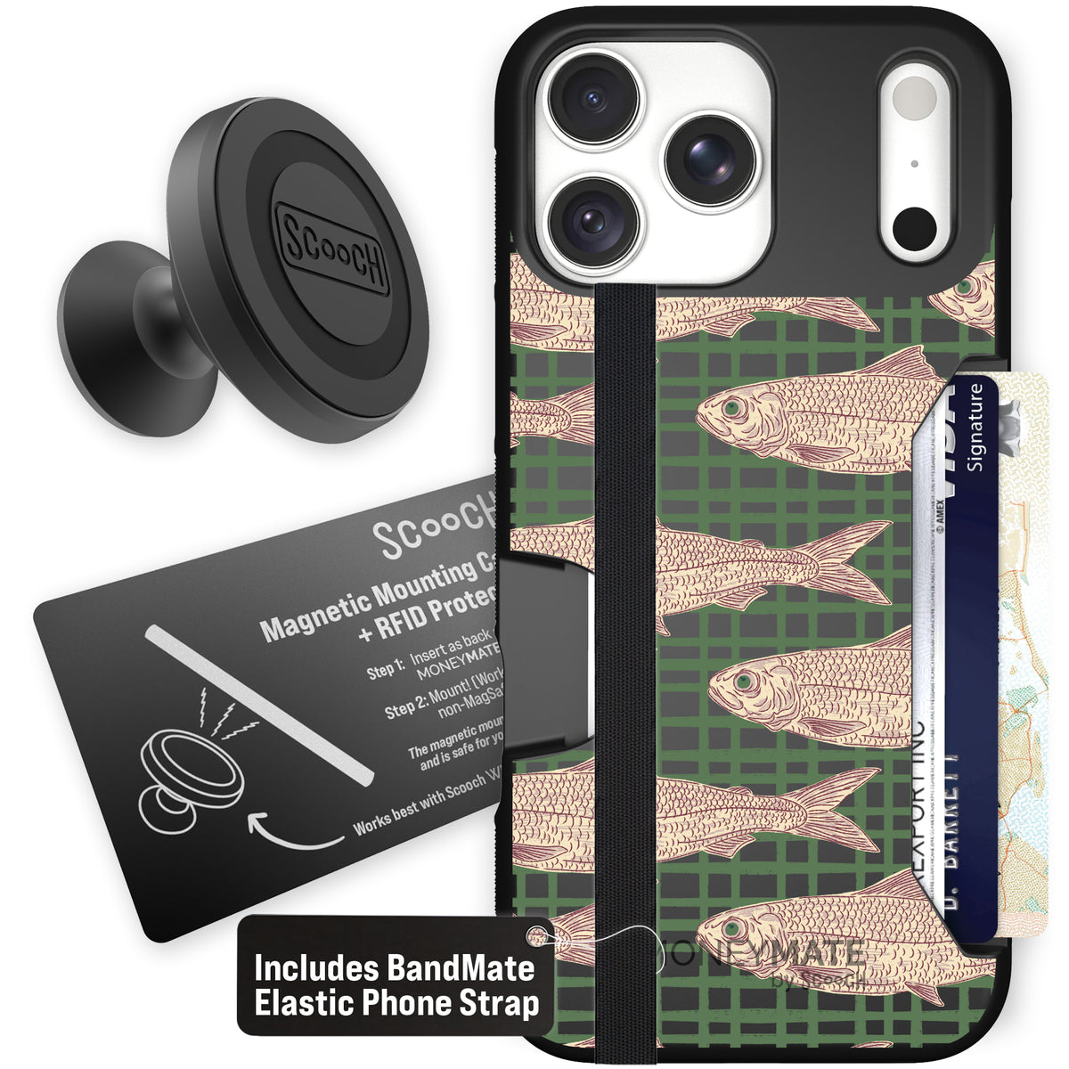 Moneymate Fresh Catch for iPhone 18 Pro Max — Starter Bundle
