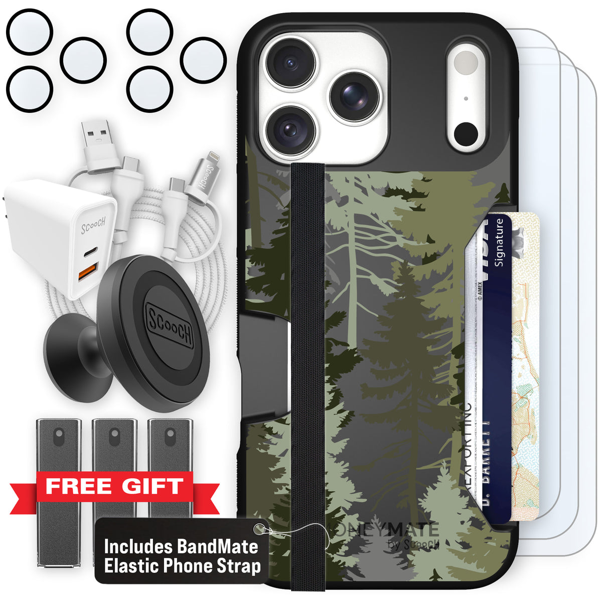 Moneymate Hidden Pines for iPhone 18 Pro Max — Ultimate Bundle