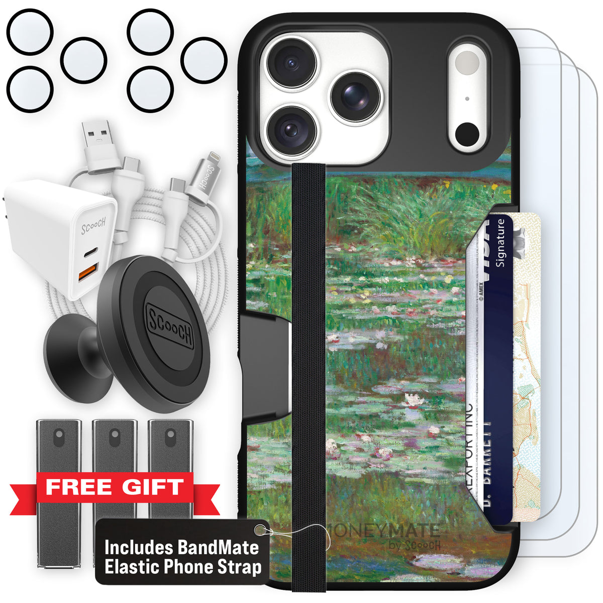 Moneymate Japanese Footbridge for iPhone 18 Pro Max — Ultimate Bundle