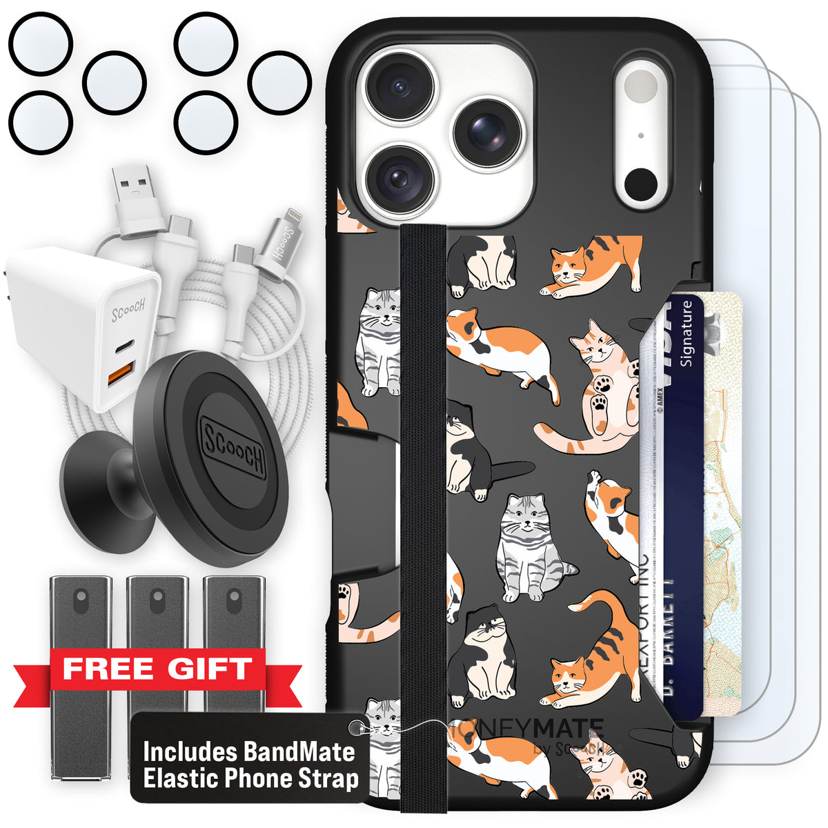 Moneymate Kitty Crew for iPhone 18 Pro Max — Ultimate Bundle