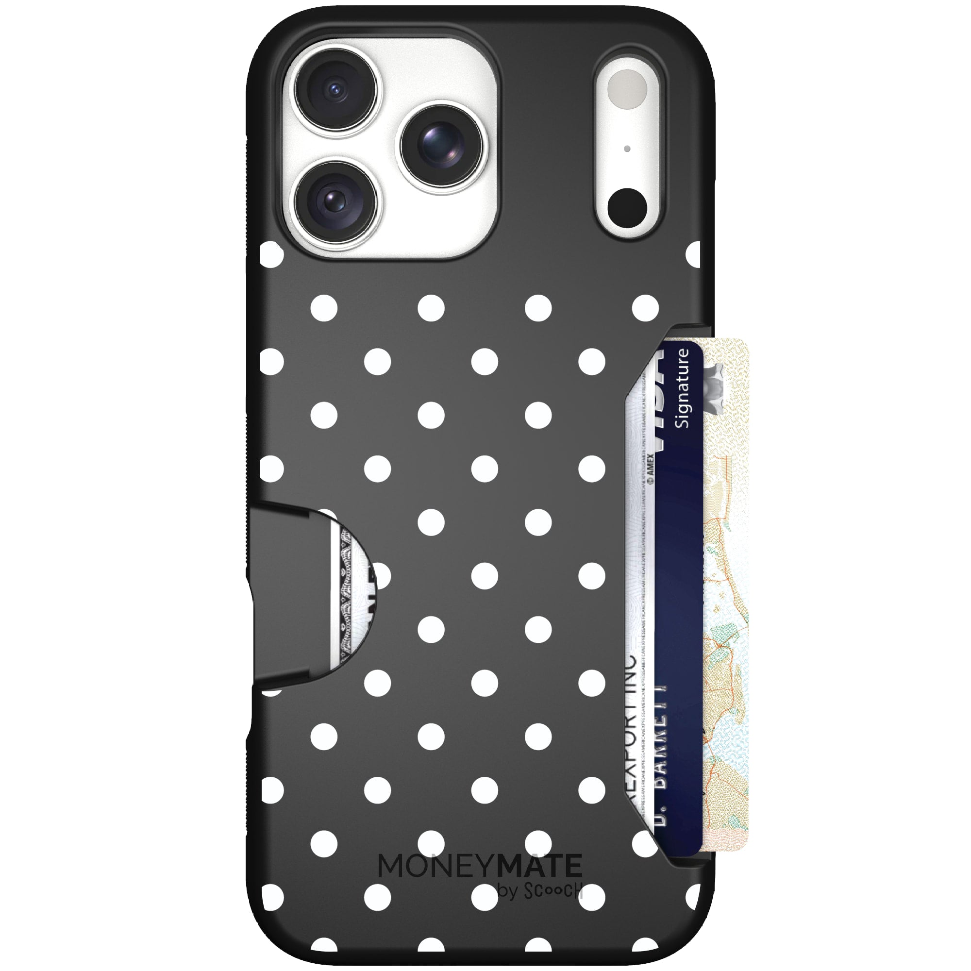 Moneymate Polka Dots for iPhone 18 Pro Max — case