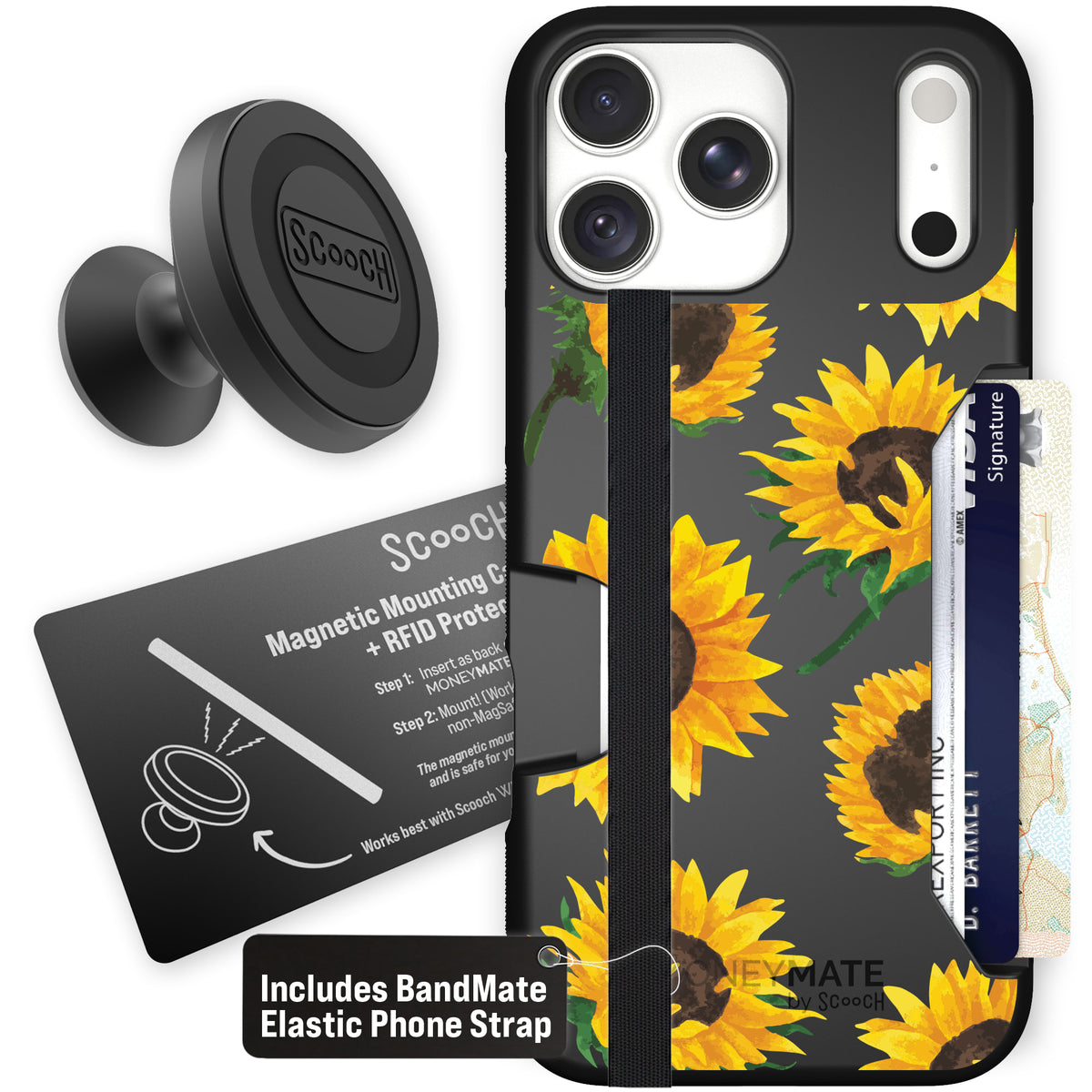 Moneymate Sunflower Frenzy for iPhone 18 Pro Max — Starter Bundle