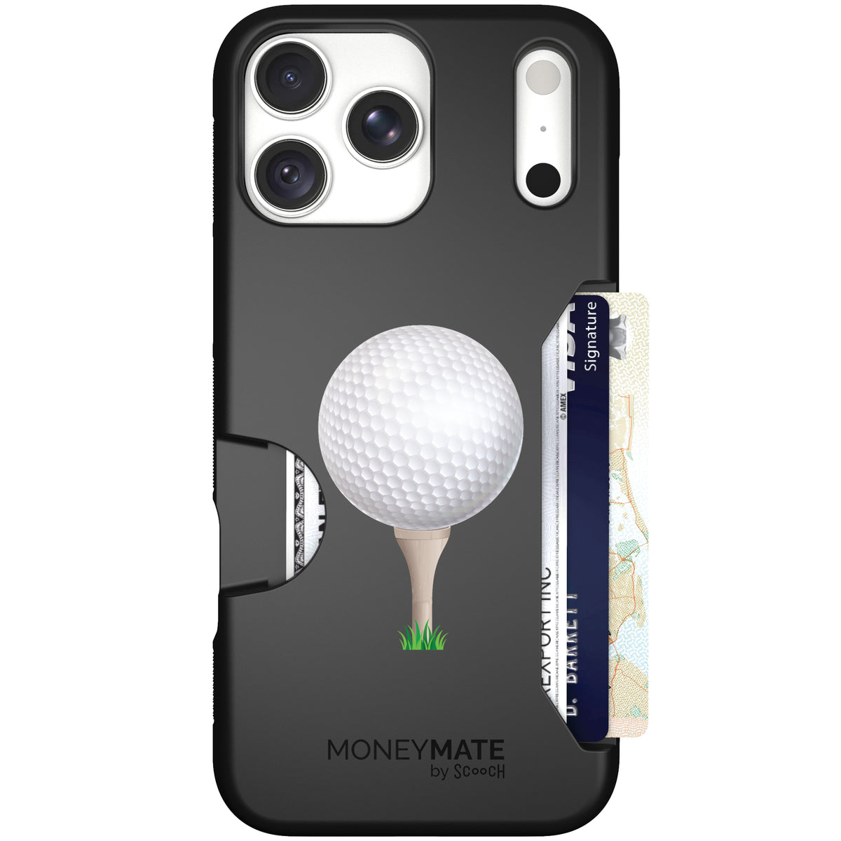Moneymate Tee Time for iPhone 18 Pro Max — case