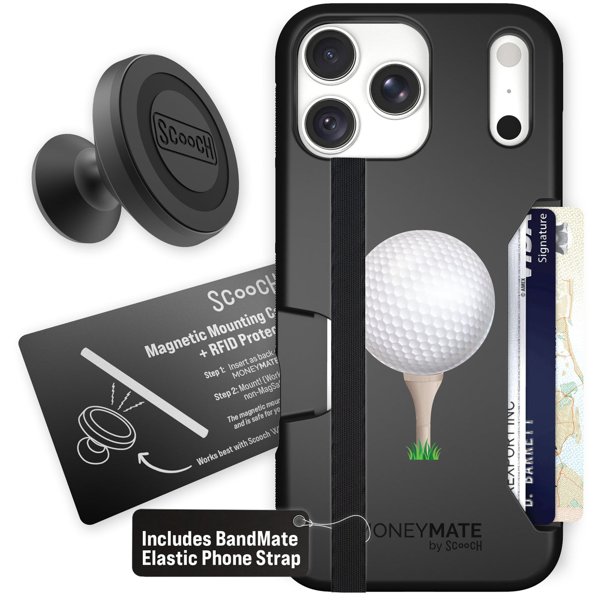 Moneymate Tee Time for iPhone 18 Pro Max — Starter Bundle