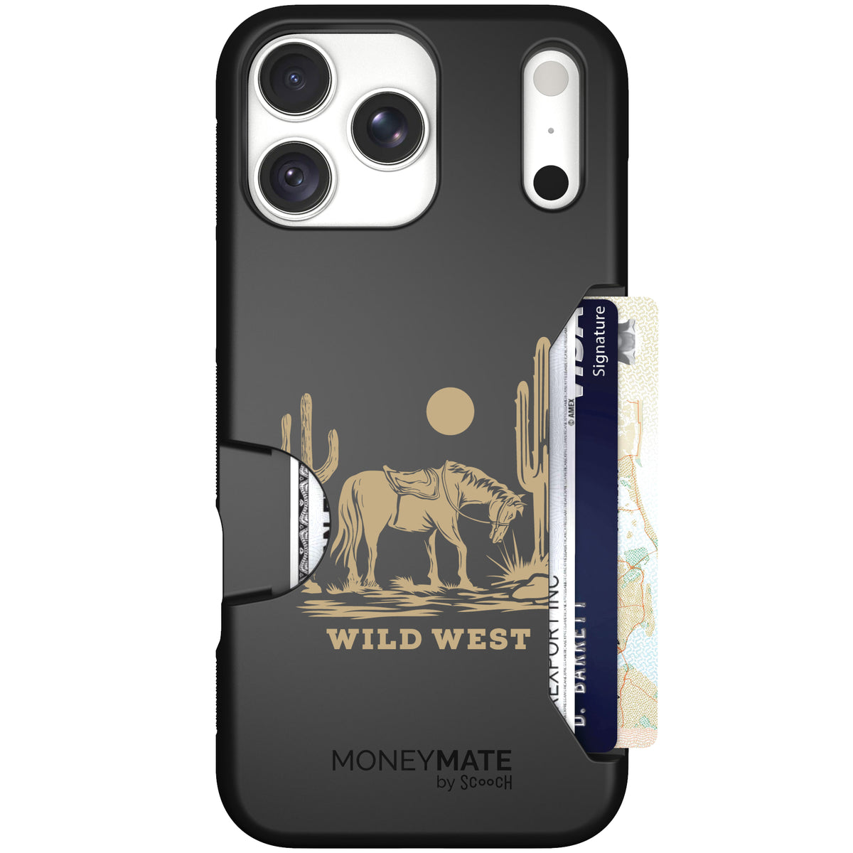 Moneymate Wild West for iPhone 18 Pro Max — case