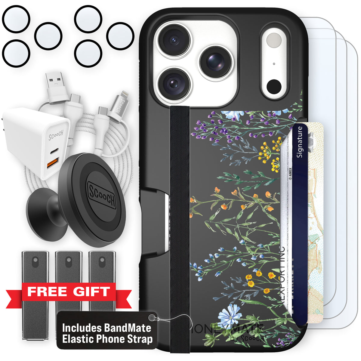 Moneymate Meadow Bloom for iPhone 18 Pro — Ultimate Bundle