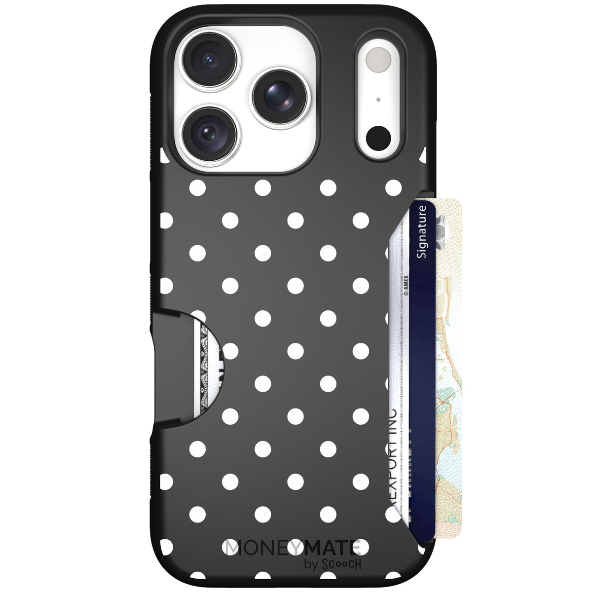 Moneymate Polka Dots for iPhone 18 Pro — case