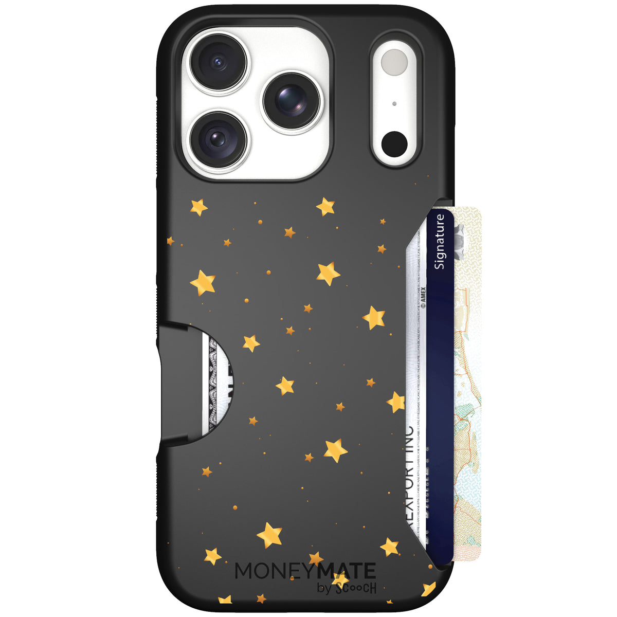 Moneymate Gold Stars for iPhone 18 Pro — case