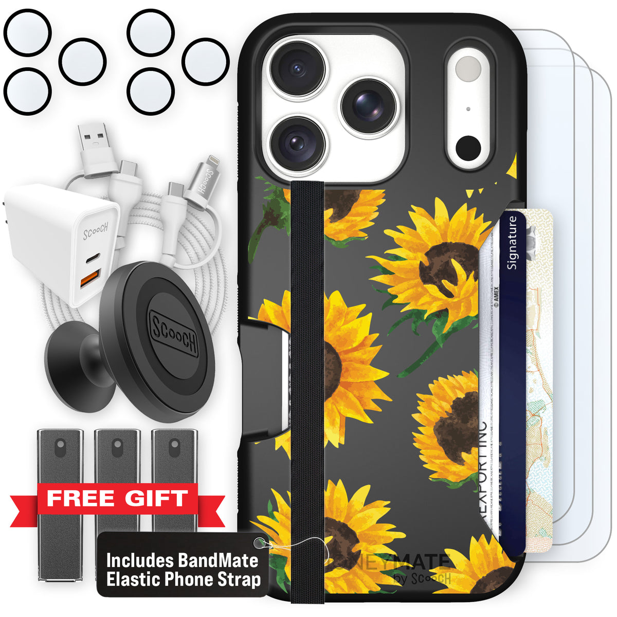 Moneymate Sunflower Frenzy for iPhone 18 Pro — Ultimate Bundle