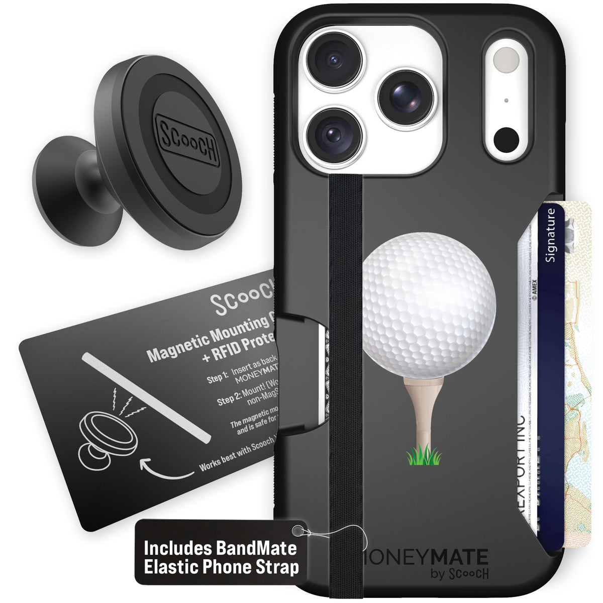 Moneymate Tee Time for iPhone 18 Pro — Starter Bundle