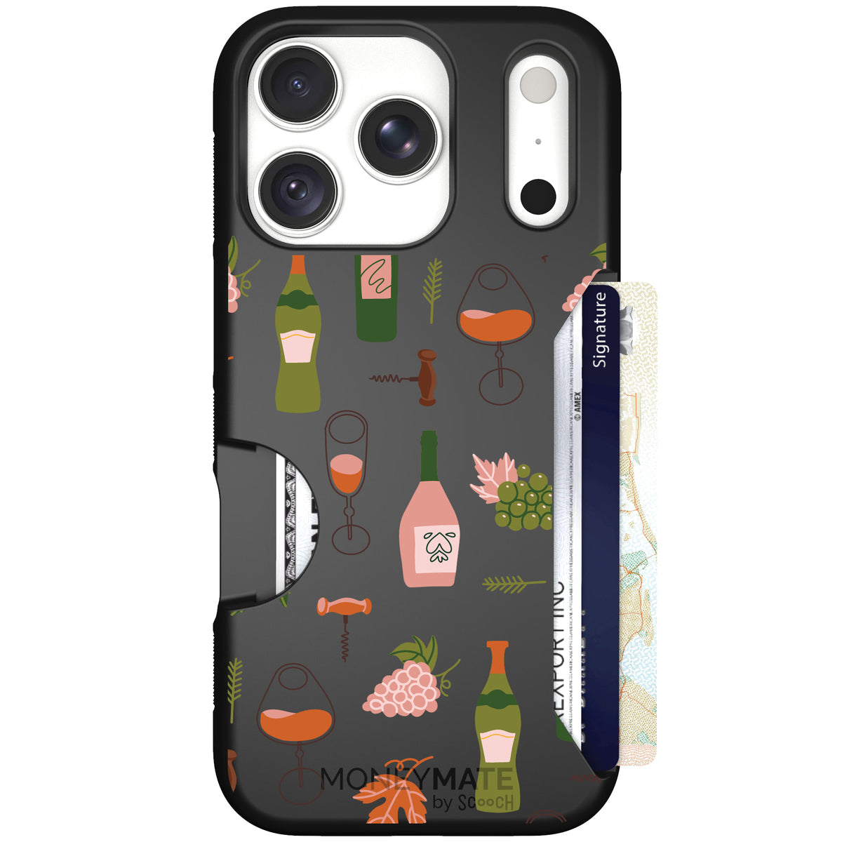Moneymate Vino Vibes for iPhone 18 Pro — case