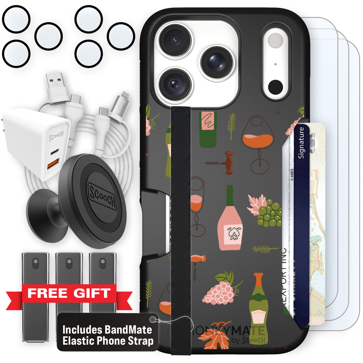 Moneymate Vino Vibes for iPhone 18 Pro — Ultimate Bundle