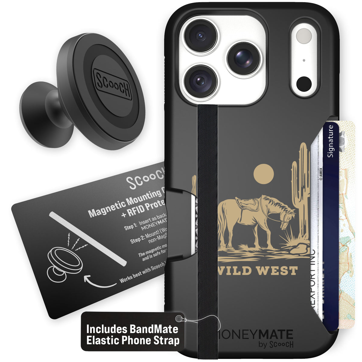 Moneymate Wild West for iPhone 18 Pro — Starter Bundle