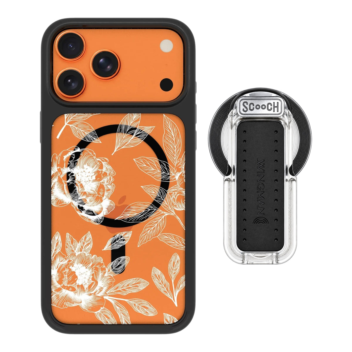 MagCase Chinoiserie for iPhone 17 Pro Max with Clear Wingback for MagSafe