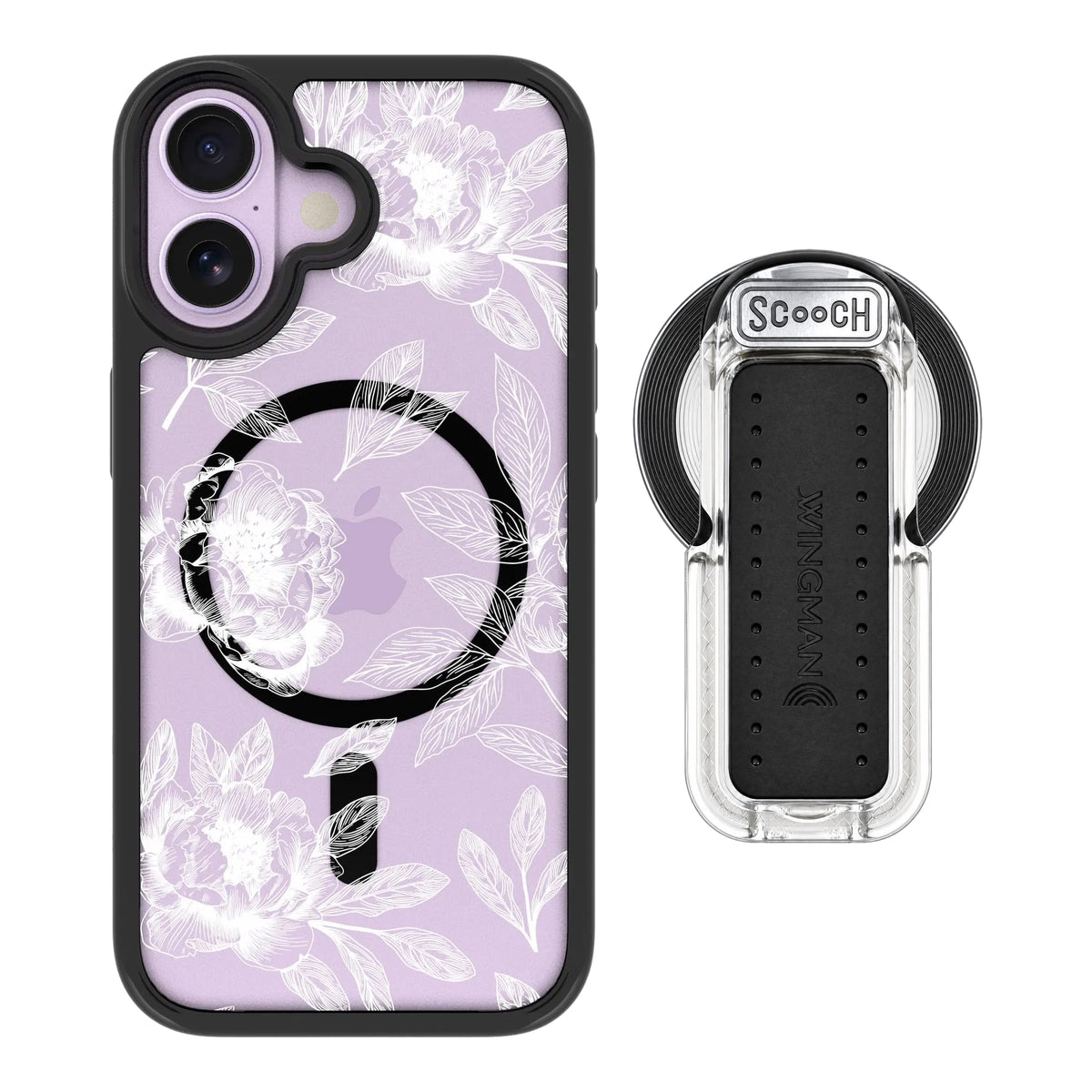 MagCase Chinoiserie for iPhone 17 with Clear Wingback for MagSafe