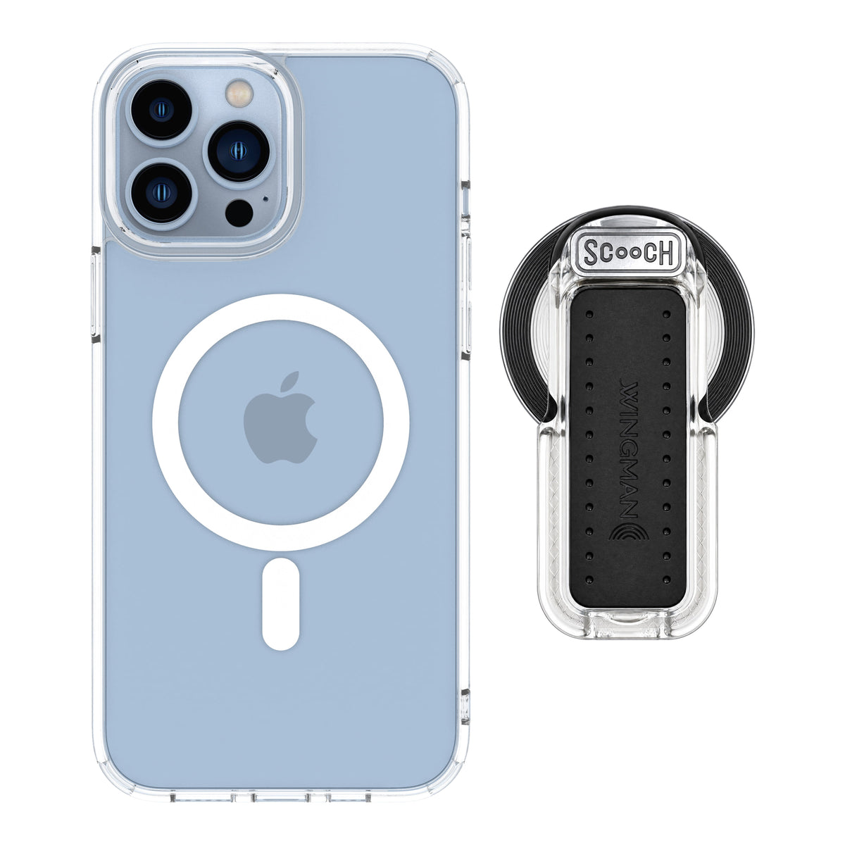 MagCase Clear for iPhone 13 Pro Max with Clear Wingback for MagSafe