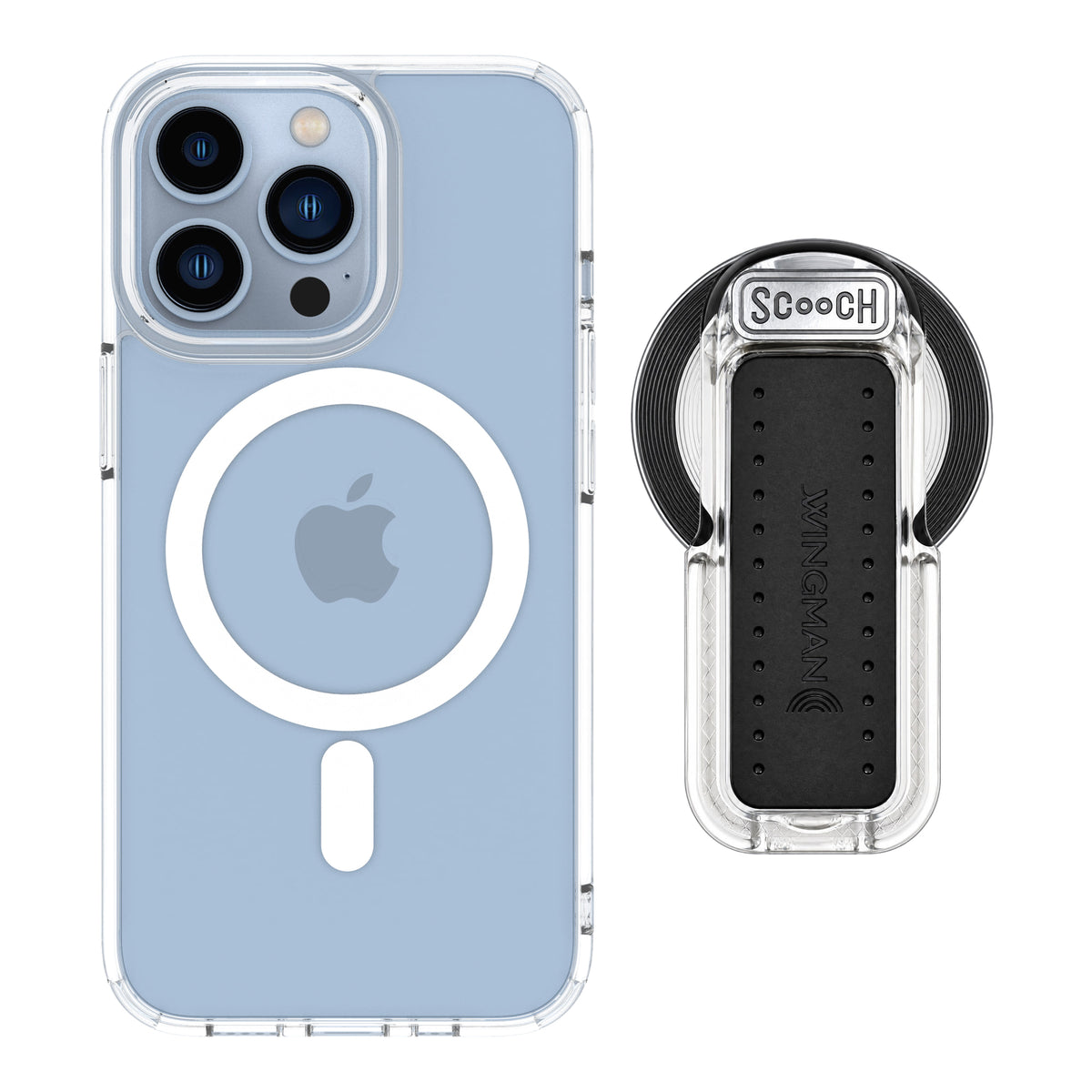 MagCase Clear for iPhone 13 Pro with Clear Wingback for MagSafe