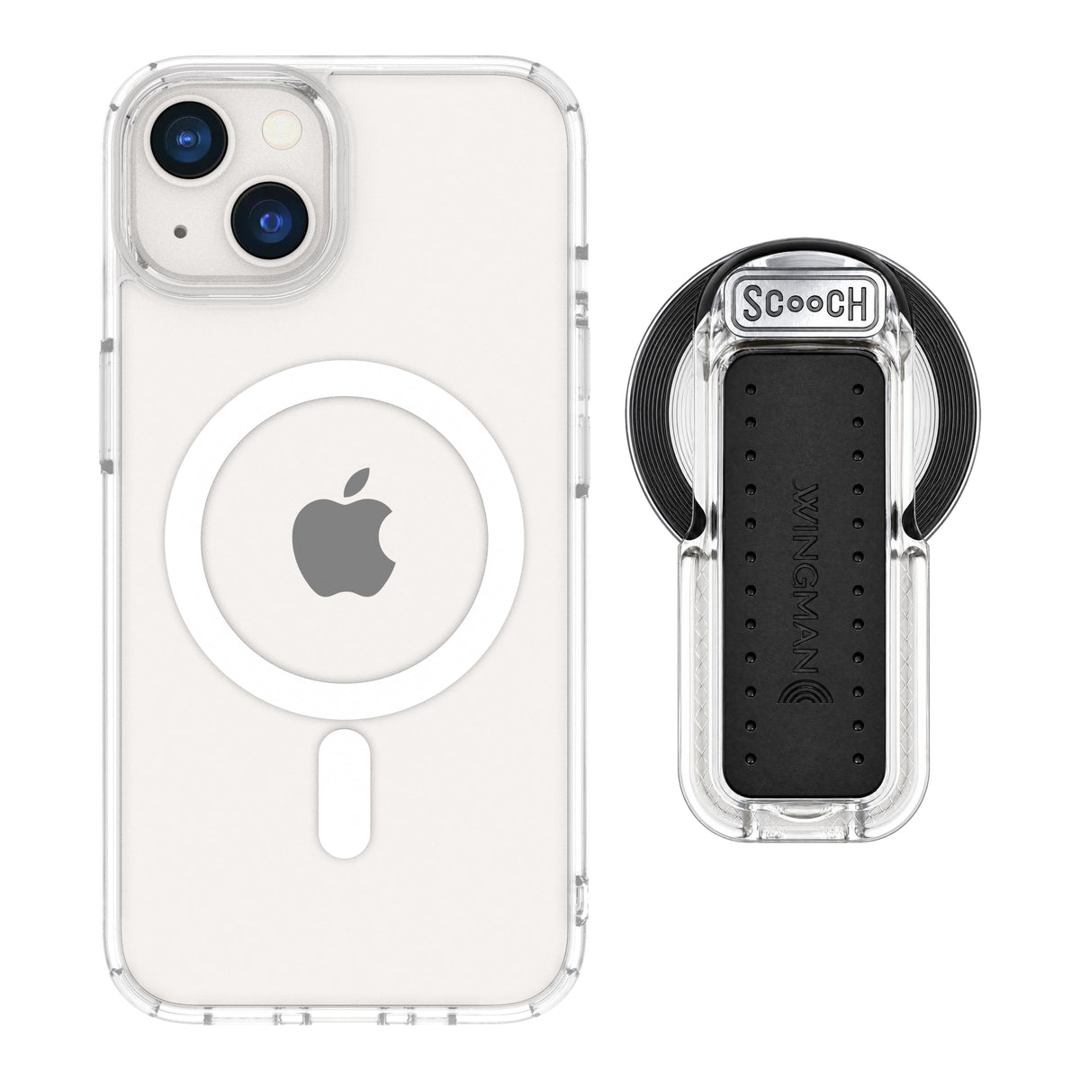 MagCase Clear for iPhone 13 with Clear Wingback for MagSafe