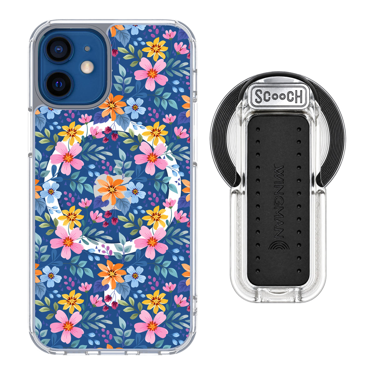 MagCase Full Bloom for iPhone 12 mini with Clear Wingback for MagSafe