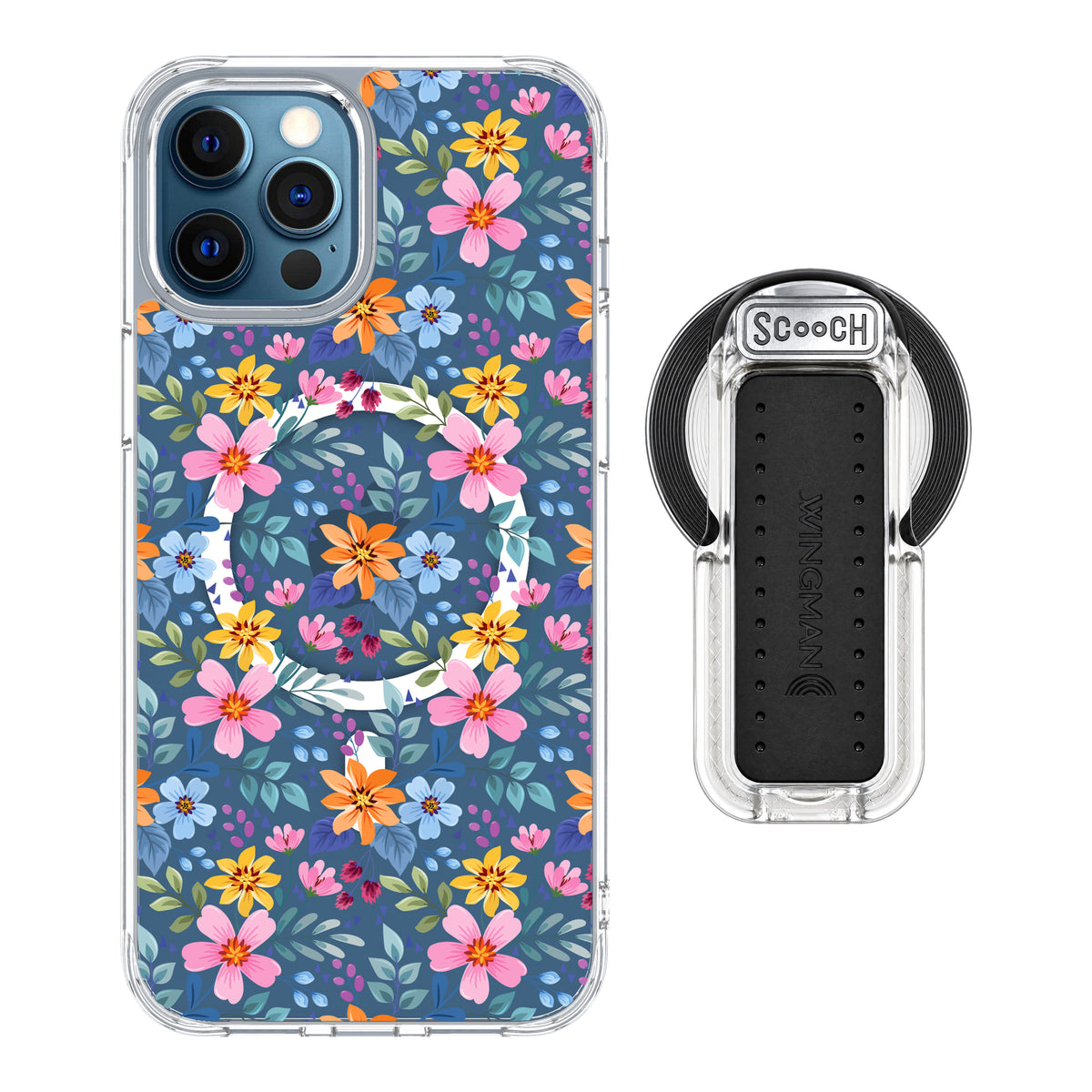 MagCase Full Bloom for iPhone 12 Pro Max with Clear Wingback for MagSafe