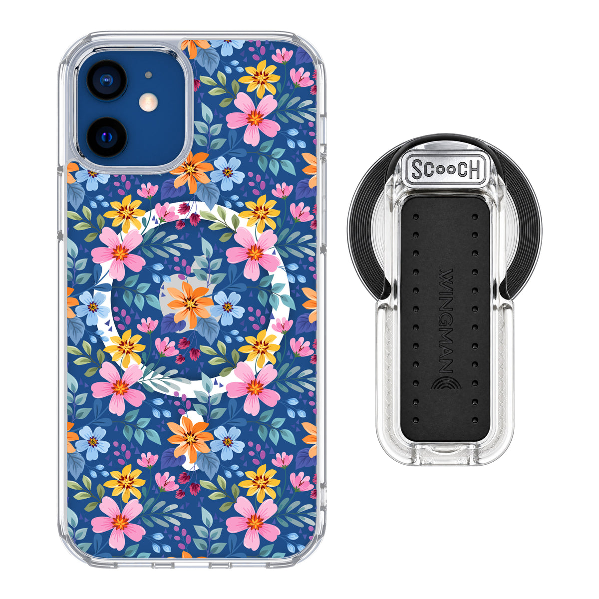 MagCase Full Bloom for iPhone 12 with Clear Wingback for MagSafe