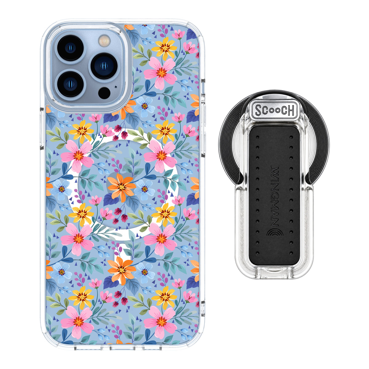 MagCase Full Bloom for iPhone 13 Pro Max with Clear Wingback for MagSafe