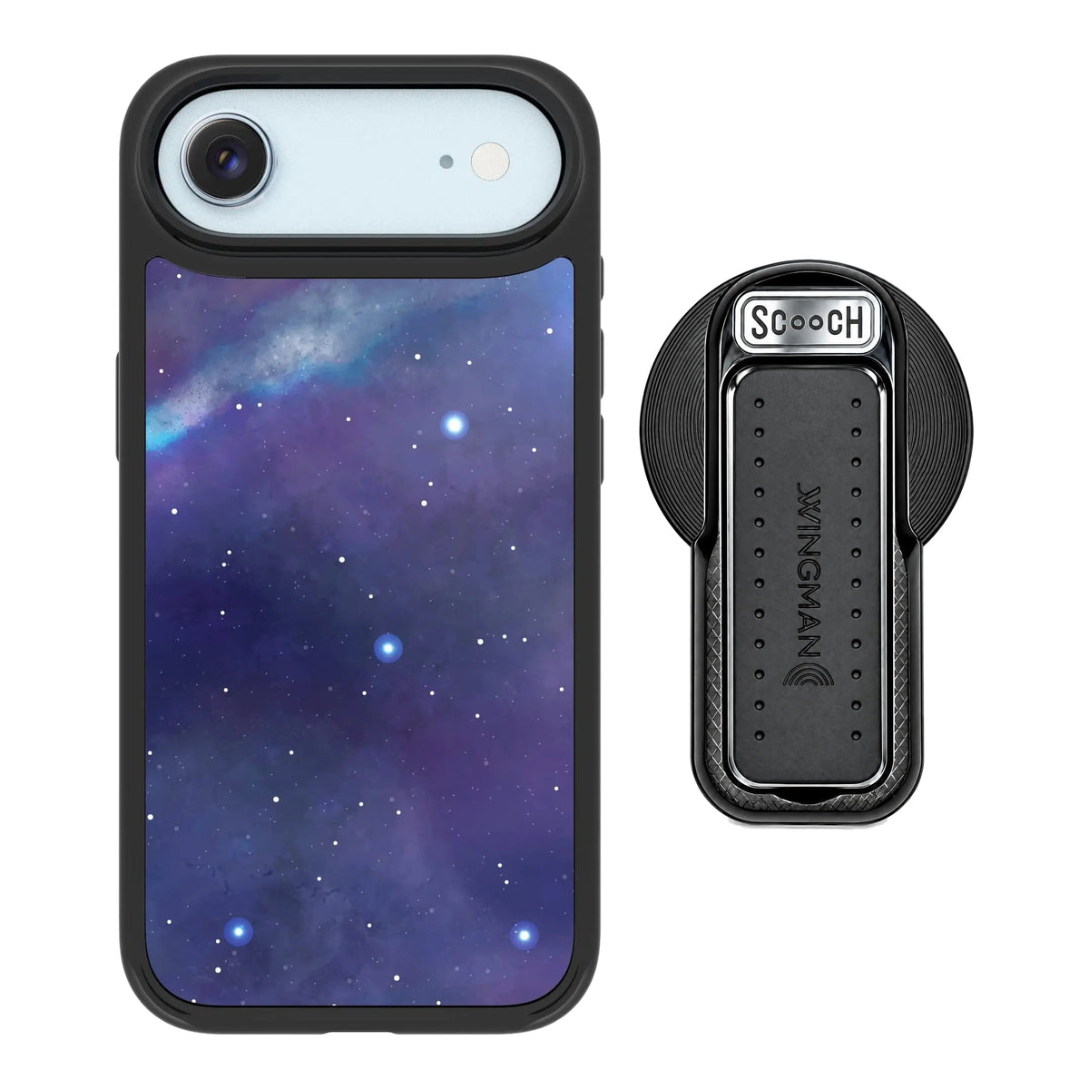 MagCase Galaxy for iPhone Air with Black Wingback for MagSafe