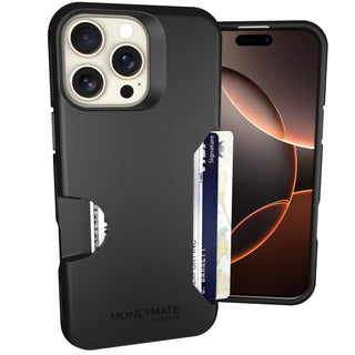 Black scoochzza Moneymate wallet phone case