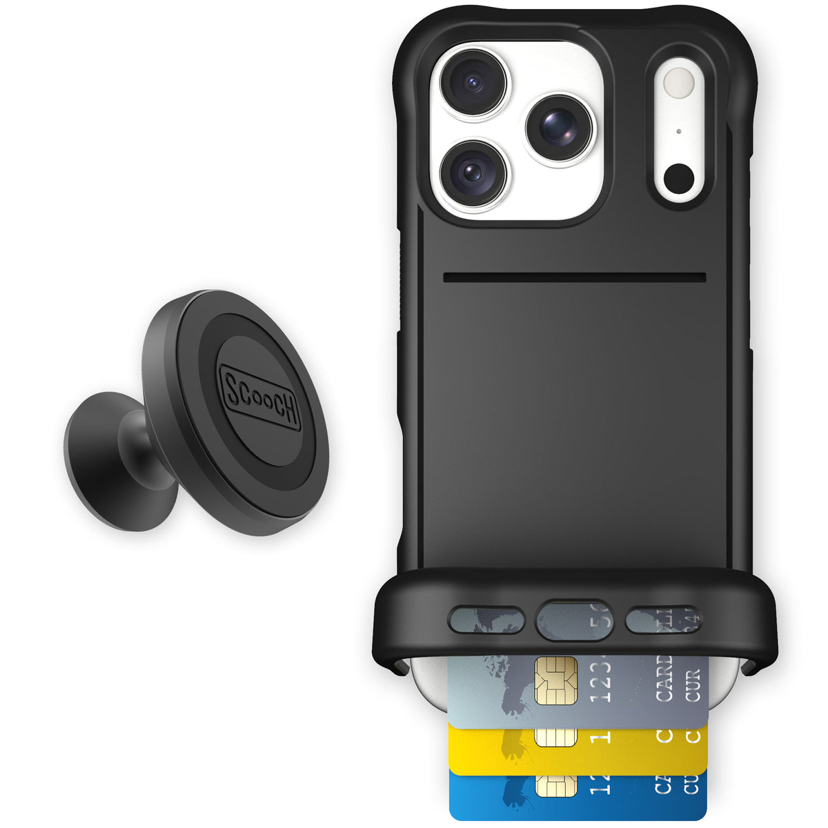 Wingmate Black for iPhone 18 Pro — Starter Bundle