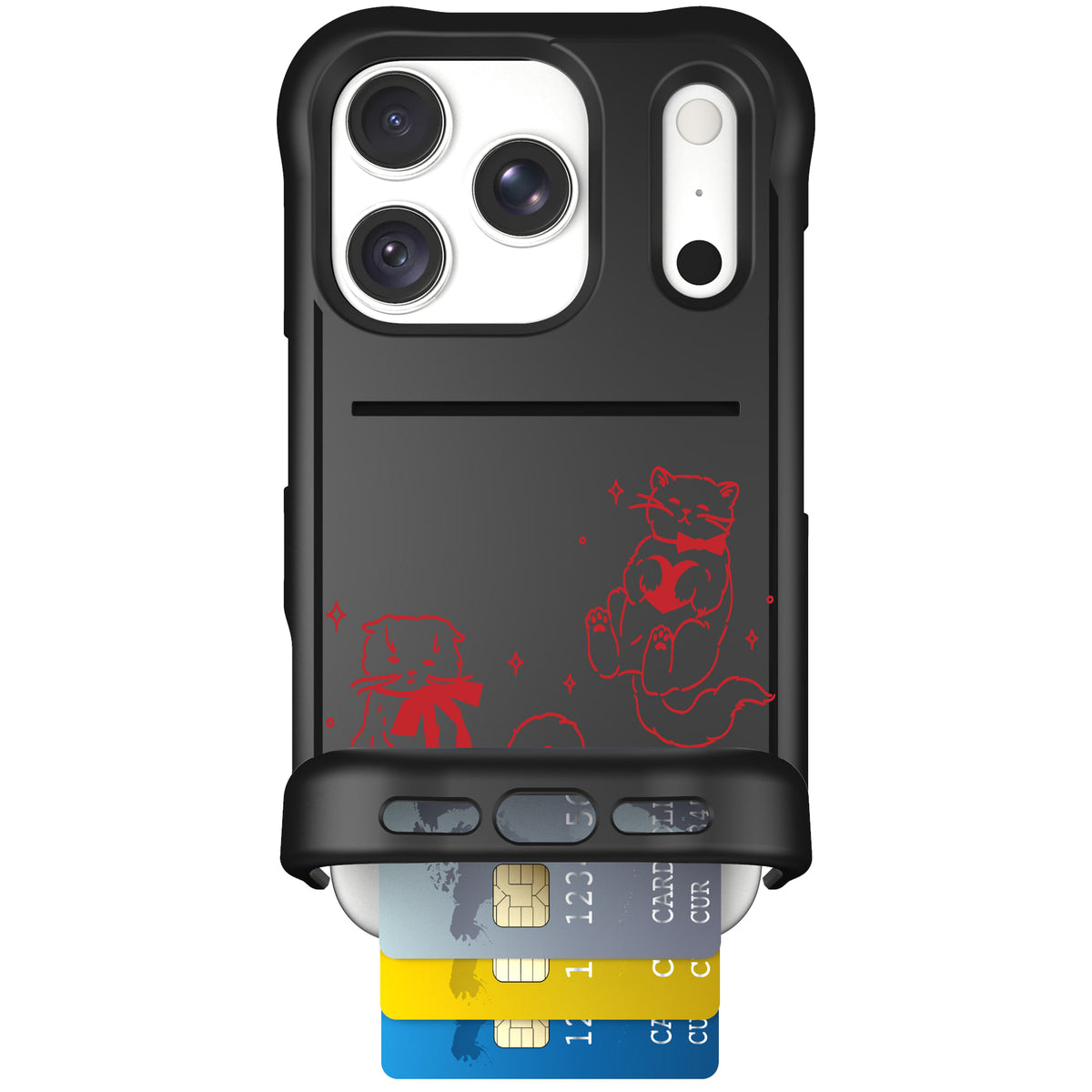 Wingmate Cupid's Cats for iPhone 18 Pro — case