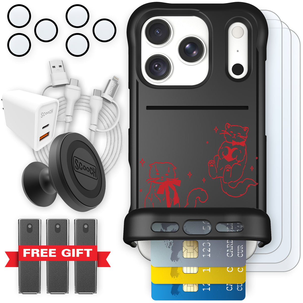 Wingmate Cupid's Cats for iPhone 18 Pro — Ultimate Bundle