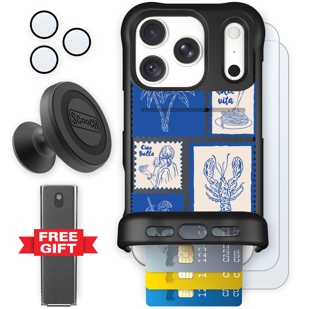Wingmate Euro Summer for iPhone 18 Pro — Defender Bundle