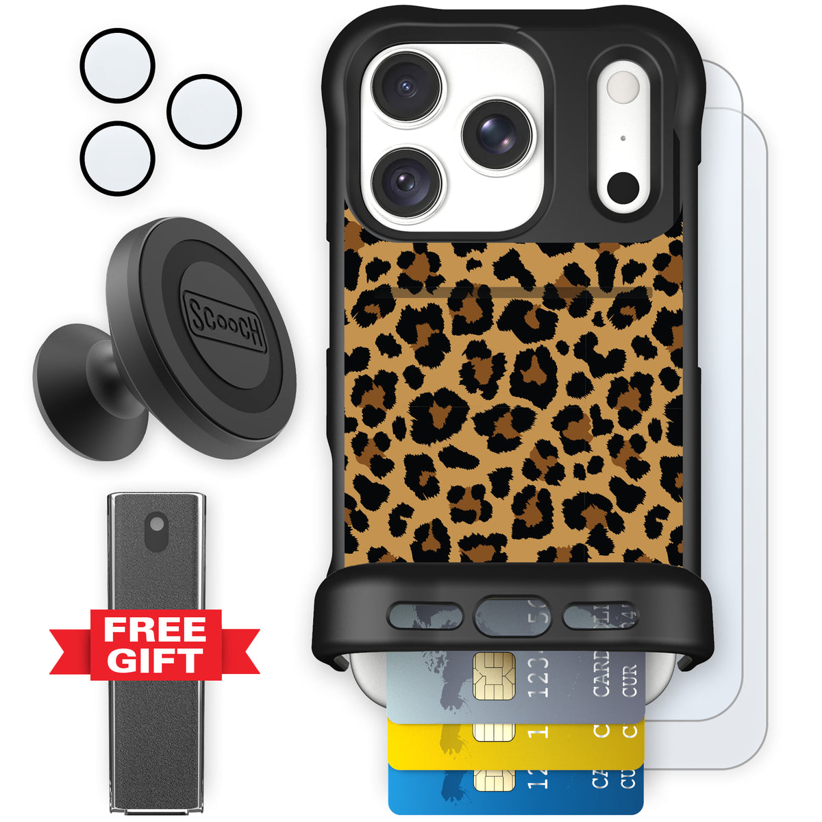 Wingmate Fierce Feline for iPhone 18 Pro — Defender Bundle