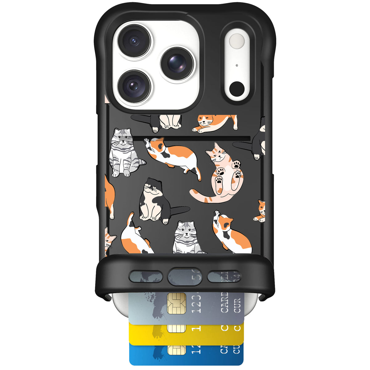 Wingmate Kitty Crew for iPhone 18 Pro — case