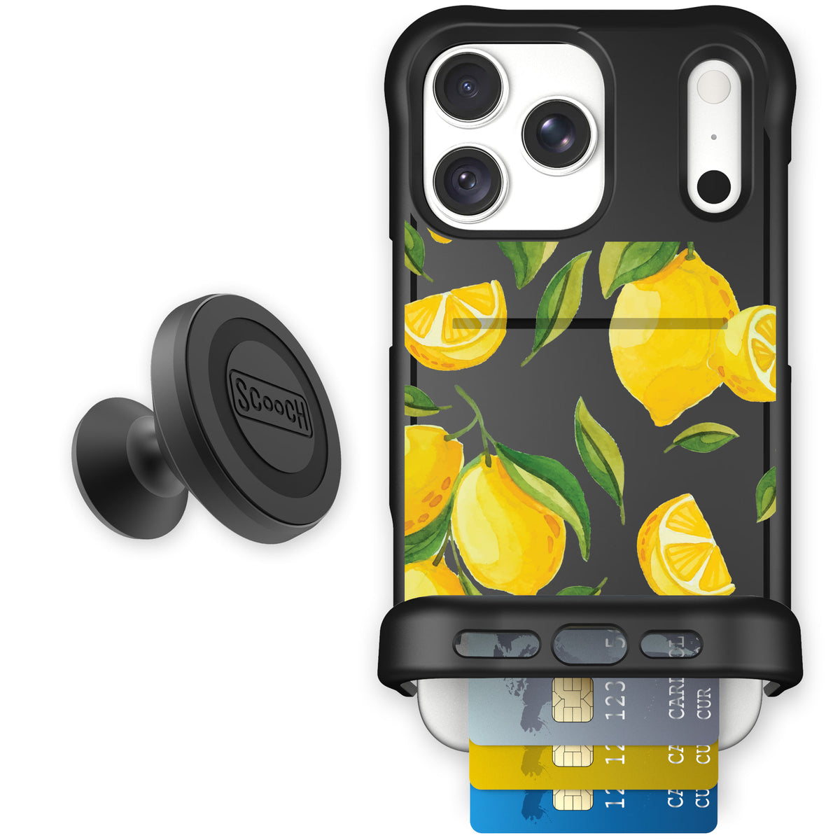 Wingmate Amalfi Lemons for iPhone 18 Pro Max — Starter Bundle