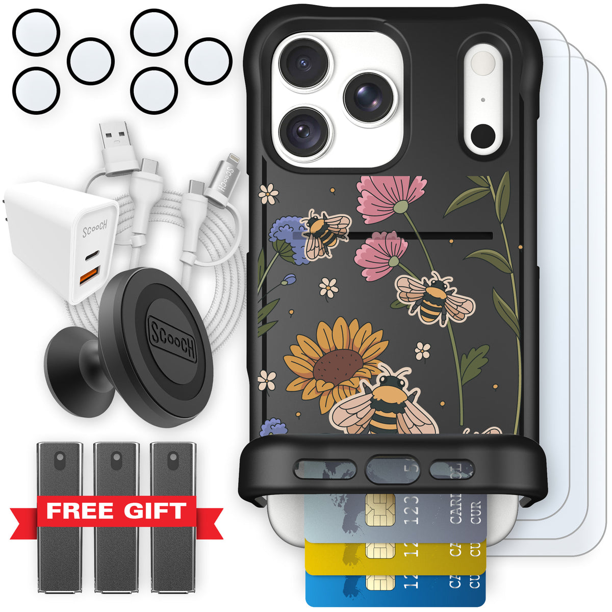 Wingmate Bee Happy for iPhone 18 Pro Max — Ultimate Bundle