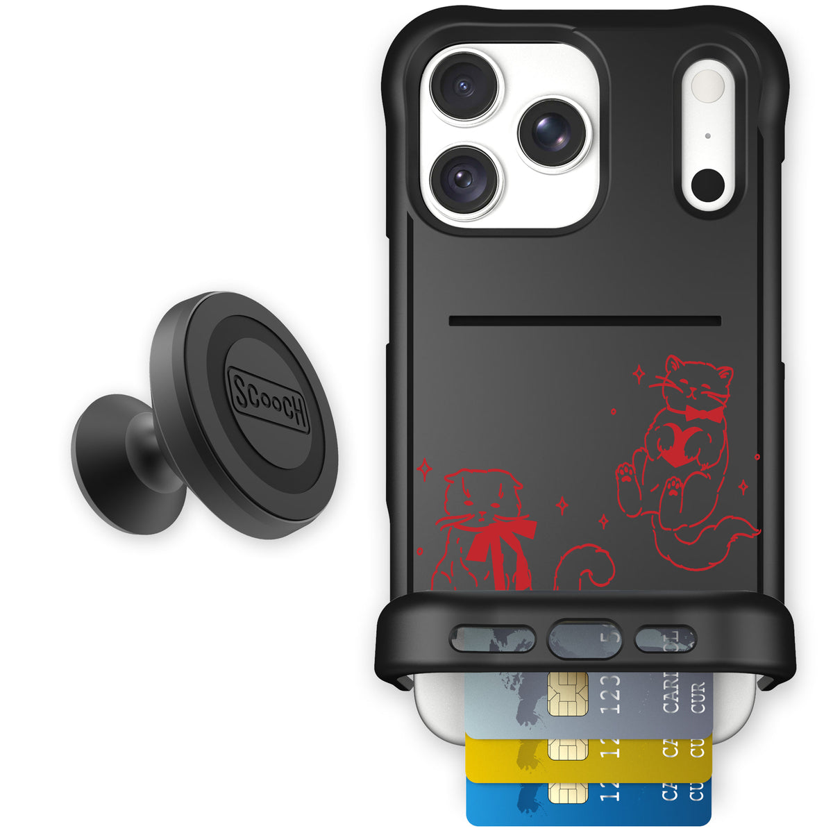 Wingmate Cupid's Cats for iPhone 18 Pro Max — Starter Bundle