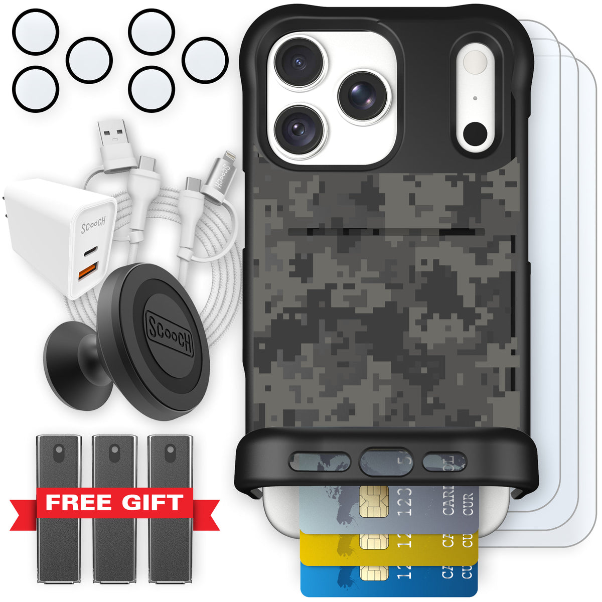 Wingmate Digi Camo for iPhone 18 Pro Max — Ultimate Bundle