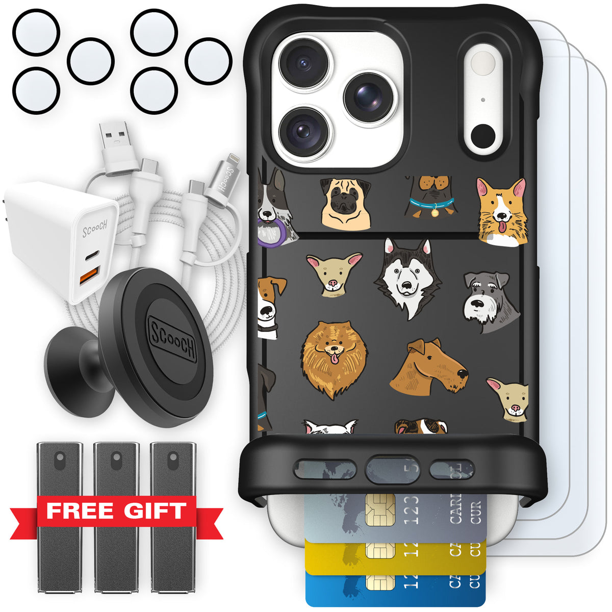Wingmate Dog Squad for iPhone 18 Pro Max — Ultimate Bundle