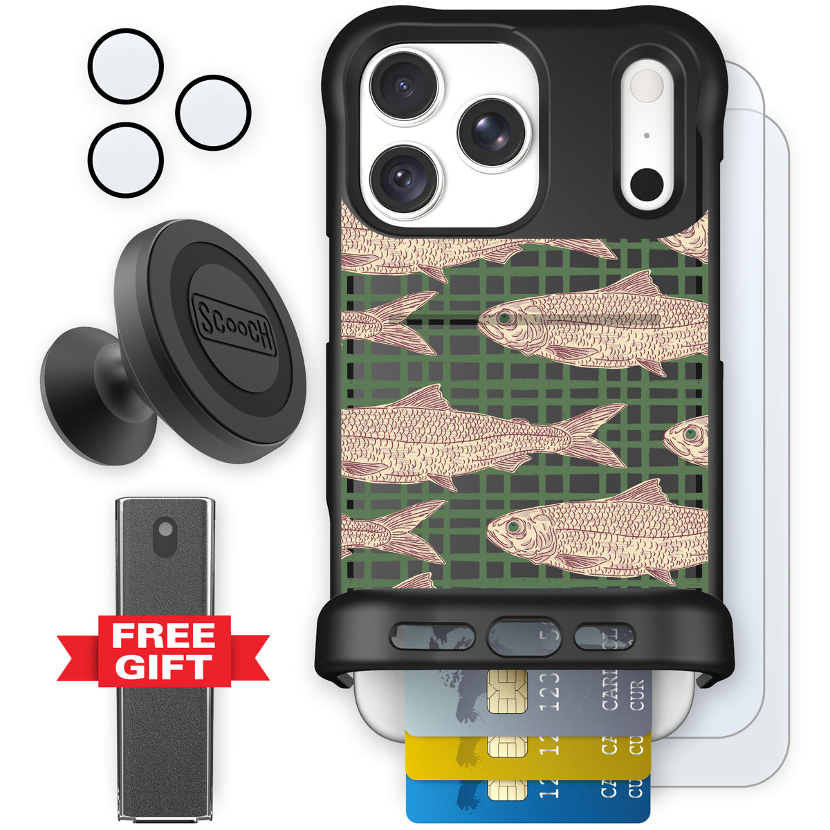 Wingmate Fresh Catch for iPhone 18 Pro Max — Defender Bundle