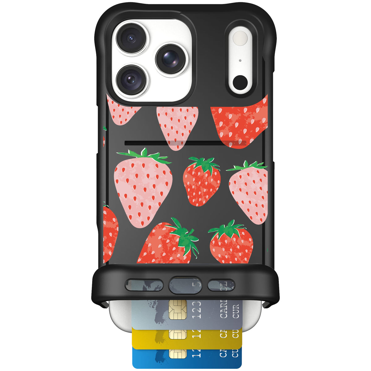 Wingmate Strawberry Fields for iPhone 18 Pro Max — case