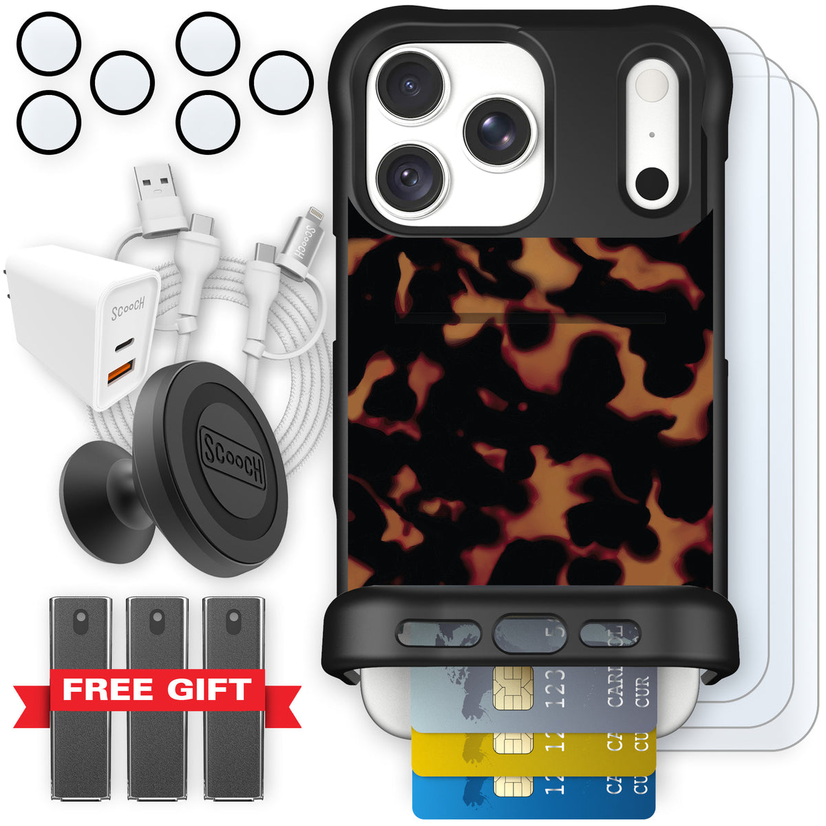 Wingmate Tortoise Shell for iPhone 18 Pro Max — Ultimate Bundle