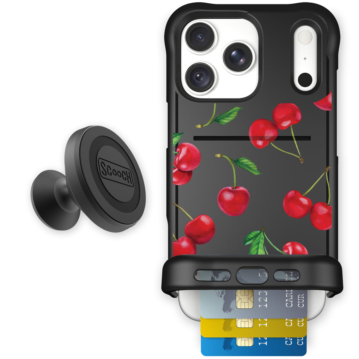 Wingmate Very Cherry for iPhone 18 Pro Max — Starter Bundle