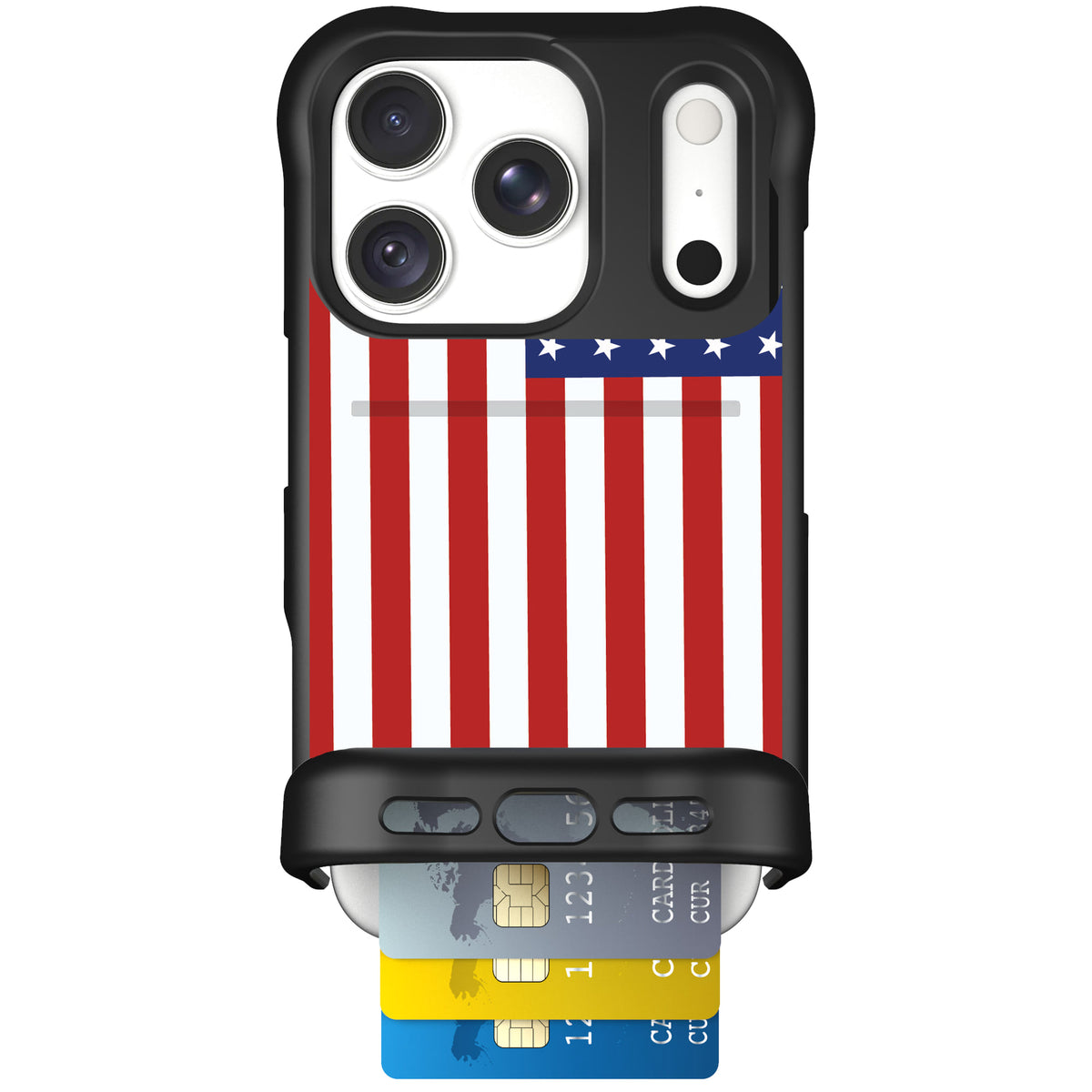Wingmate Stars And Stripes for iPhone 18 Pro — case