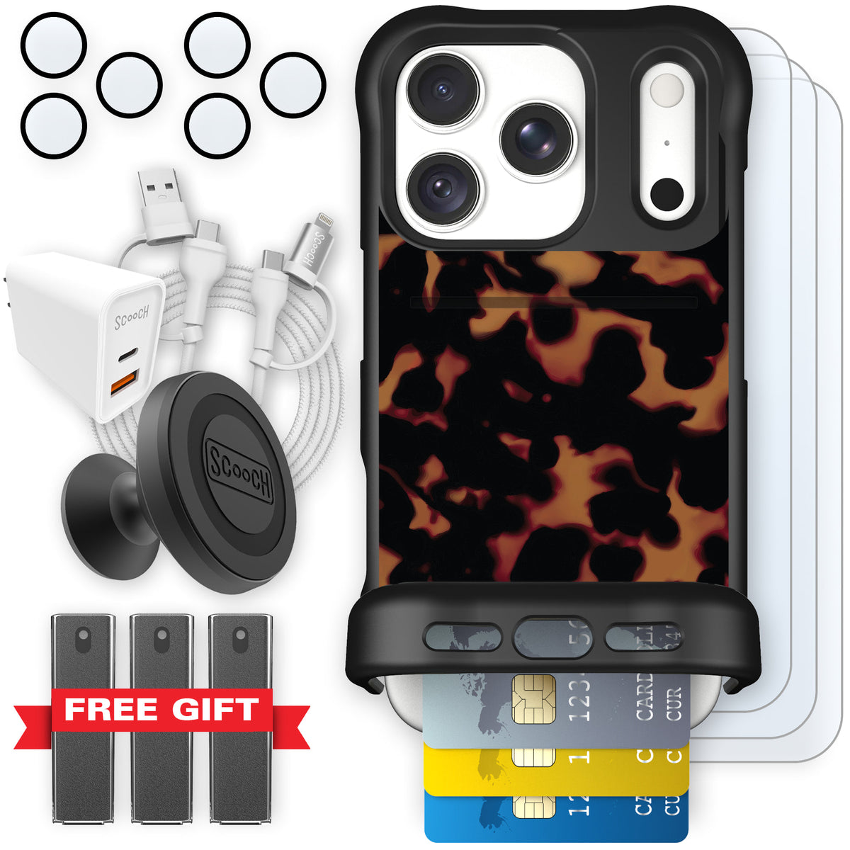 Wingmate Tortoise Shell for iPhone 18 Pro — Ultimate Bundle