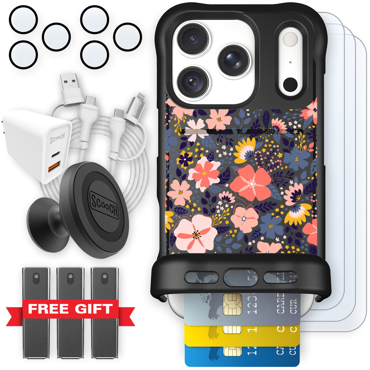 Wingmate Wildflowers for iPhone 18 Pro — Ultimate Bundle