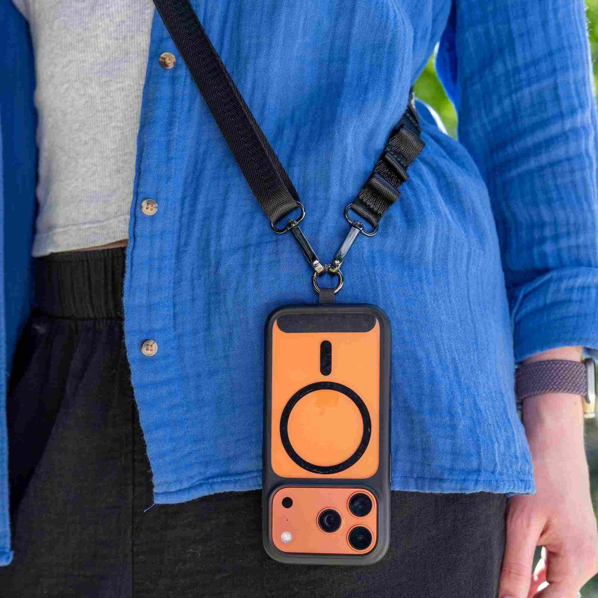 scoochzza CarryKit - Universal Phone Lanyard and Wrist Strap