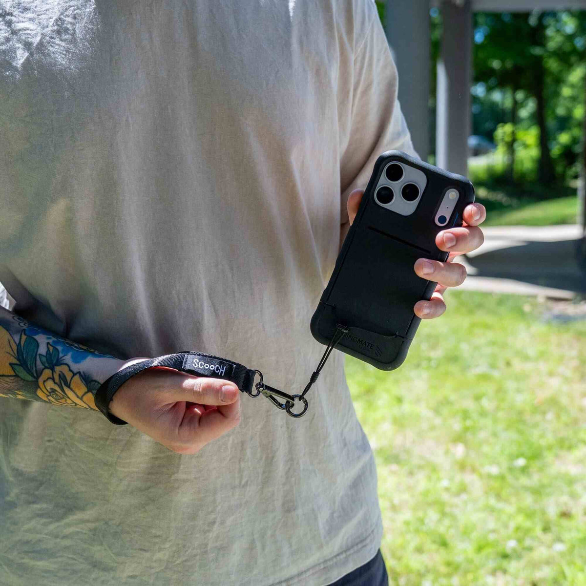 scoochzza CarryKit - Universal Phone Lanyard and Wrist Strap